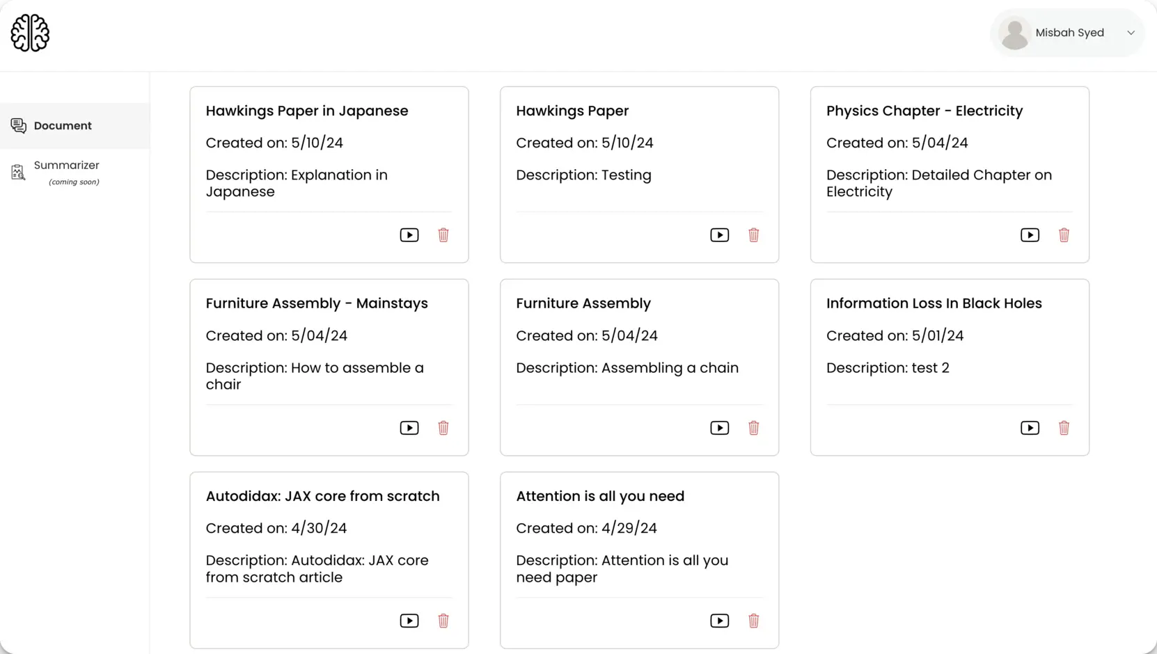 Video thumbnail - AI-powered PDF to video conversion